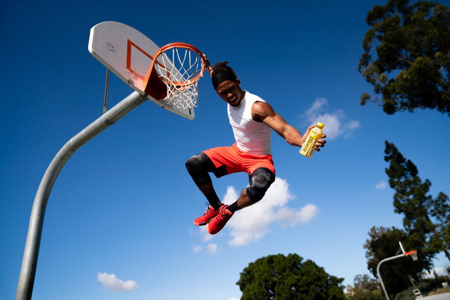 Basketball Jump Visual Content Product Photography