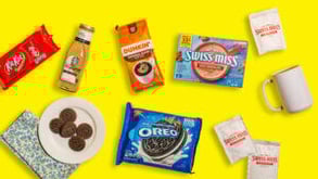 Studio photo of snacks