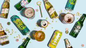 Studio photo of drinks