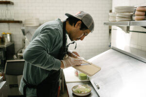 Man cooking photo